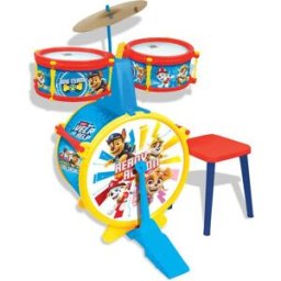La Grande Récré Batterie avec Tabouret La Pat Patrouille