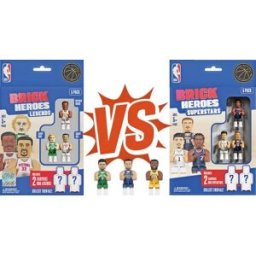 La Grande Récré Pack 5 Figurines en Briques - Nba All Star 5 Majeur Legend Vs New Generation