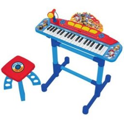 La Grande Récré Clavier Electronique et Tabouret La Pat’Patrouille
