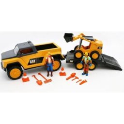 La Grande Récré Pack Workforce Cat Pick-Up avec Mini Chargeur et 2 Figurines