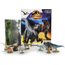 La Grande Récré Monde Jurassique Comptines et Figurines