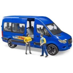 La Grande Récré Navette de Transport Mercedes Benz Sprinter Transfer avec 2 Figurines