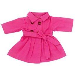 La Grande Récré Vetement Poupees - Manteau Rose