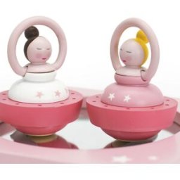 Trousselier Boîte à musique Bois Ballerine Rose