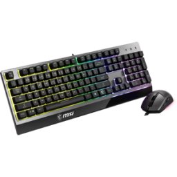 Pack Gamer 2en1 (Clavier/Souris) MSI Vigor GK30 Combo RGB (Noir)
