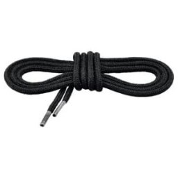 Steitz Secura Lacets rond, noir, Longueur: 100 cm (9295-100)