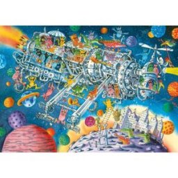 Heye, des puzzles aux images uniques Puzzle Aliens Welcome - 1000 pièces