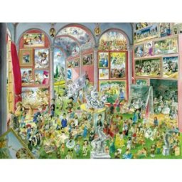 Heye, des puzzles aux images uniques Puzzle Cartoon Triangular - Masterpieces - 1500 pièces