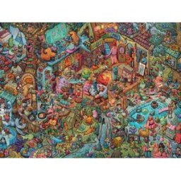 Heye, des puzzles aux images uniques Puzzle Boite Triangulaire - Fun with Friends - 1500 pièces