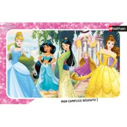 Nathan Puzzle Jolies Princesses Disney - 10 à 25 pièces