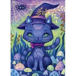 Heye, des puzzles aux images uniques Puzzle Chat Sorcière - 1000 pièces