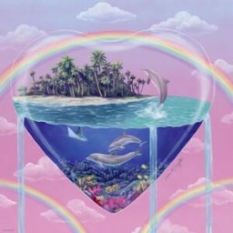 Heye, des puzzles aux images uniques Puzzle Tiny Worlds - The Dolphins - 1000 pièces
