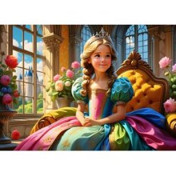 Alipson Puzzle Puzzle The Princess on her Throne - 500 à 999 pièces