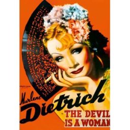 Puzzles DToys, des puzzles à petits prix Puzzle Poster vintage - Marlene Dietrich, The Devil is a Woman - 1000 pièces