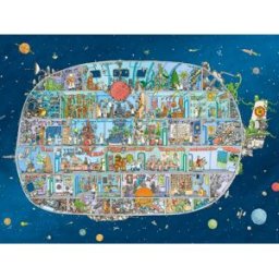 Heye, des puzzles aux images uniques Puzzle Mattias Adolfsson - Spaceship - 1500 pièces