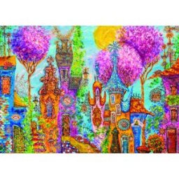 Heye, des puzzles aux images uniques Puzzle Pink Trees - 1000 pièces