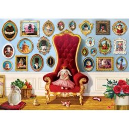 Eurographics Puzzle Pièces XXL - Princesse Lapin - 500 à 999 pièces