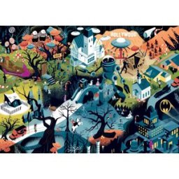 Heye, des puzzles aux images uniques Puzzle Alexandre Clérisse - Tim Burton Films - 1000 pièces