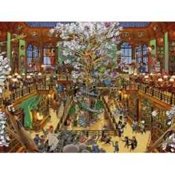 Heye, des puzzles aux images uniques Puzzle Uli Oesterle - Library - 1500 pièces