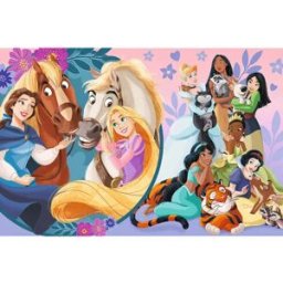 Trefl, le leader de l'Europe de l'Est Puzzle Pièces XXL - Le Sourire de L'Amitié - Disney Princess - 10 à 25 pièces