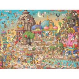 Heye, des puzzles aux images uniques Puzzle Yogaland - 1500 pièces