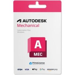 Autodesk AutoCAD Mechanical (Windows) - 1 an (2024)