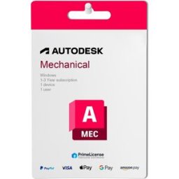 Autodesk AutoCAD Mechanical - 1 an (2026)