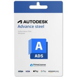 Autodesk Advance Steel (Windows) - 3 ans (2025)