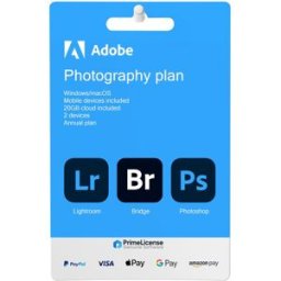 Adobe Photography Plan - 1TB Cloud - 1 an