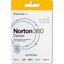 Symantec Norton 360 Deluxe - 1 an