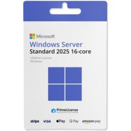 Microsoft Windows Server 2025 Standard (16 cœurs)