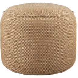 Ethnicraft - Pouf d'extérieur Donut - Jaune - Tissu polypropylène - Designer Ethnicraft Design Studio