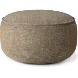 Ethnicraft - Pouf d'extérieur Donut - Gris - Tissu polypropylène - Designer Ethnicraft Design Studio
