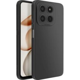 AVIZAR Coque Pour Honor 400 Smart En Silicone Souple Avec Renfort Bloc Caméra Noir