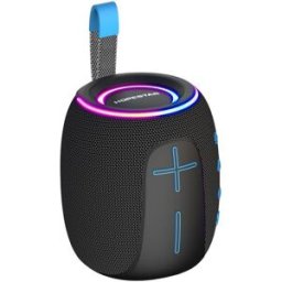 Mini Enceinte Bluetooth 15 W Étanche Ipx6 3000 Mah Autonomie 6 À 8 H Noir Yonis