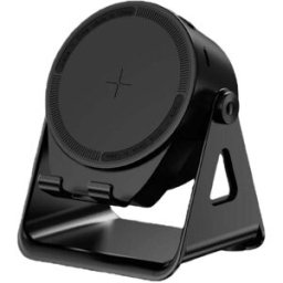 Enceinte Bluetooth Avec Support Rotatif Pour Téléphone Capteur Audio Noir Yonis
