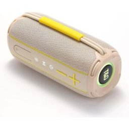 Enceinte Bluetooth Portable Pour L'extérieur Tws Avec Éclairage Led Et Radio Fm Beige Yonis