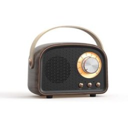 Enceinte Bluetooth Vintage Autonomie 8h Support Tf Usb Radio Fm Beige Yonis