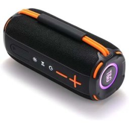 Enceinte Bluetooth Portable Pour L'extérieur Tws Avec Éclairage Led Et Radio Fm Noir Yonis