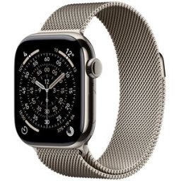 Apple Watch Series 11 Oled 42 Mm Numérique 374 X 446 Pixels Écran Tactile 5g Titane Wifi Gps (satellite)