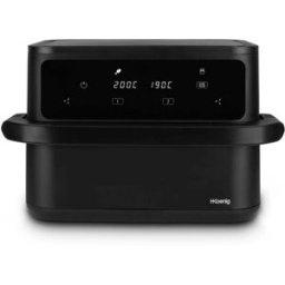 Friteuse Électrique Sans Huile Hkoenig Fry960 2x5l Noir 10l 2400w 8 Programmes