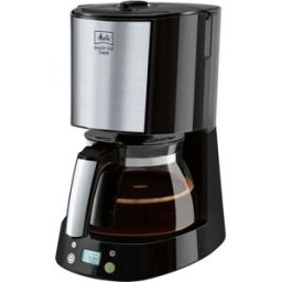 Machine À Café Filtre Melitta Enjoy Top Timer 1017-11 Inox Noir 1,25 L 1080 W Jusqu’à 10 Tasses
