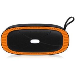 Enceinte Bluetooth Bicolore Avec Poignée Support Tws Fonctions Multiples Autonomie 5h Orange Yonis