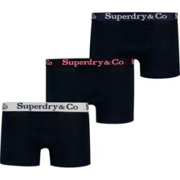 Superdry Boxers M3110481a Trunk 3 Unités Navy / Navy / Navy 2XL Homme