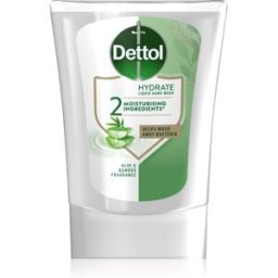 Dettol Hydrate Liquid Hand Wash recharge pour doseur de savon sans contact Aloe Vera 250 ml