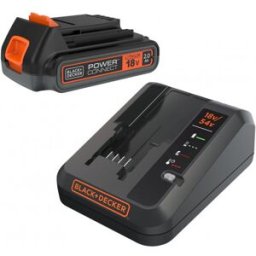 BLACK & DECKER Black & Decker BDC2A20-QW Batterie Li-Ion (18V/1x2,0Ah) + chargeur 2A
