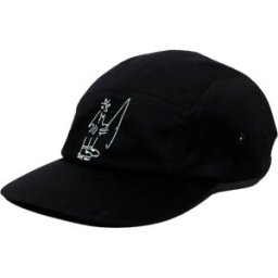 Salty Crew Casquette Lb 5 Panels Pirate Black One Size Homme