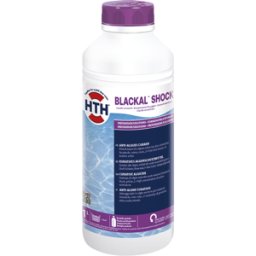 Anti-algues liquide hth BLACKAL Shock piscine 1 litre