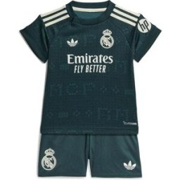 Adidas Ensemble Junior à Manches Courtes Loin Real Madrid 26/27 Baby Aurora Ivy 3-6 Mois Garçon,Fille
