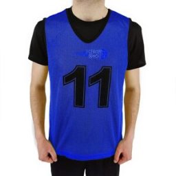 Canon Powershot Gilet D´entraînement Junior Numbered 1-11 11 Unités Blue One Size male